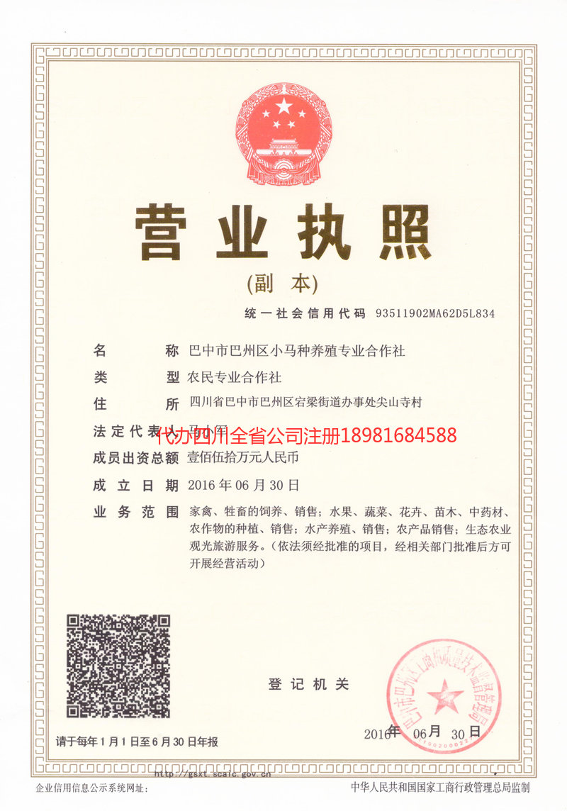 凌源凌源小马种养殖专业合作社